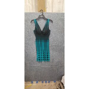Valerie‎ Bertinelli Women's Sleeveless Elastic Waist V-Neck Dress Size 6